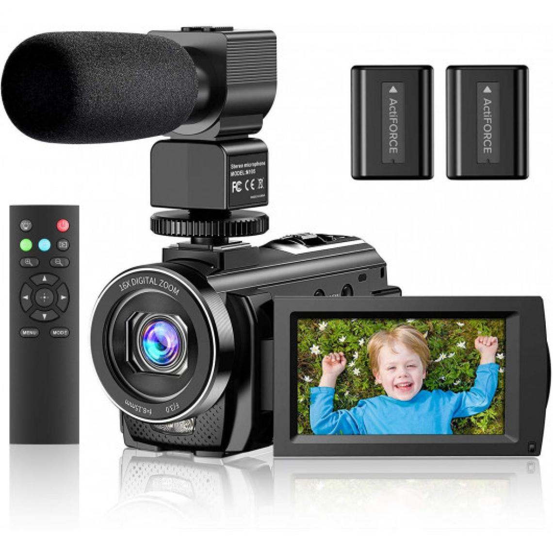 Ofs Selection - Actinow Digital Camera, la caméra de vlog FHD - Caméras Sportives