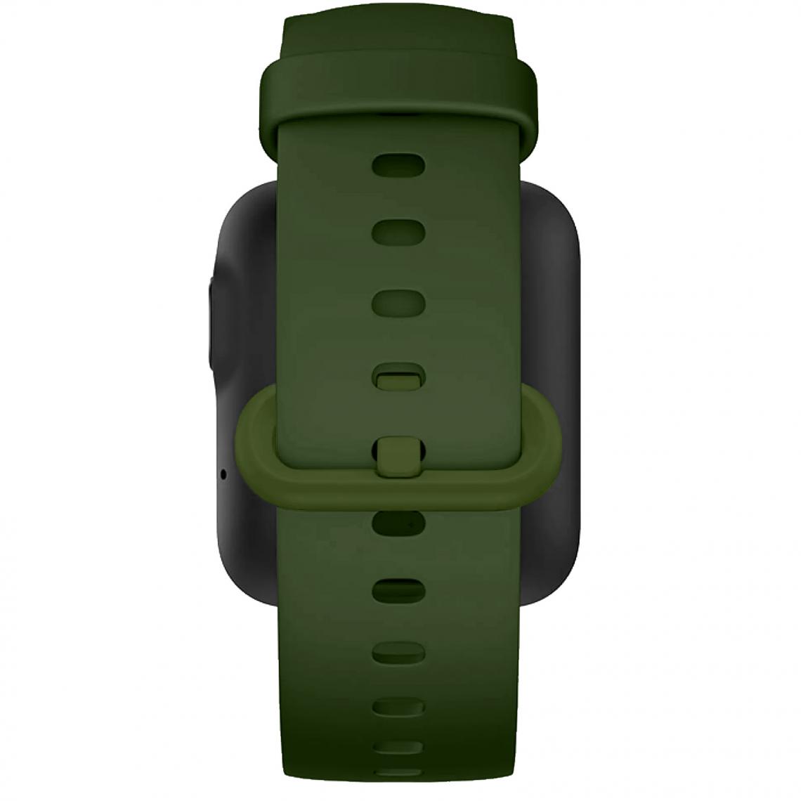 Avizar - Bracelet Sport Xiaomi Redmi Watch et Mi Watch Lite Silicone Soft-touch vert kaki - Accessoires montres connectées