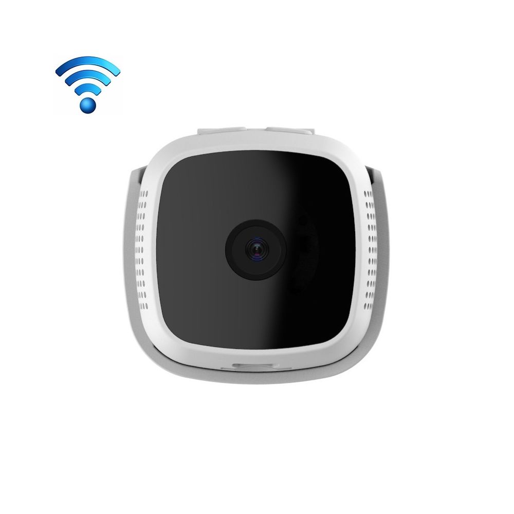 Wewoo - Caméra IP WiFi C9 HD 1280 x 720P de surveillance intelligente grand angle sans fil Wi-Fi Wi-Fi de 70 degrésprise en charge de la vision infrarouge à droite et détection de mouvementenregistrement boucle et et capture synchronisée Blanc - Caméra de surveillance connectée