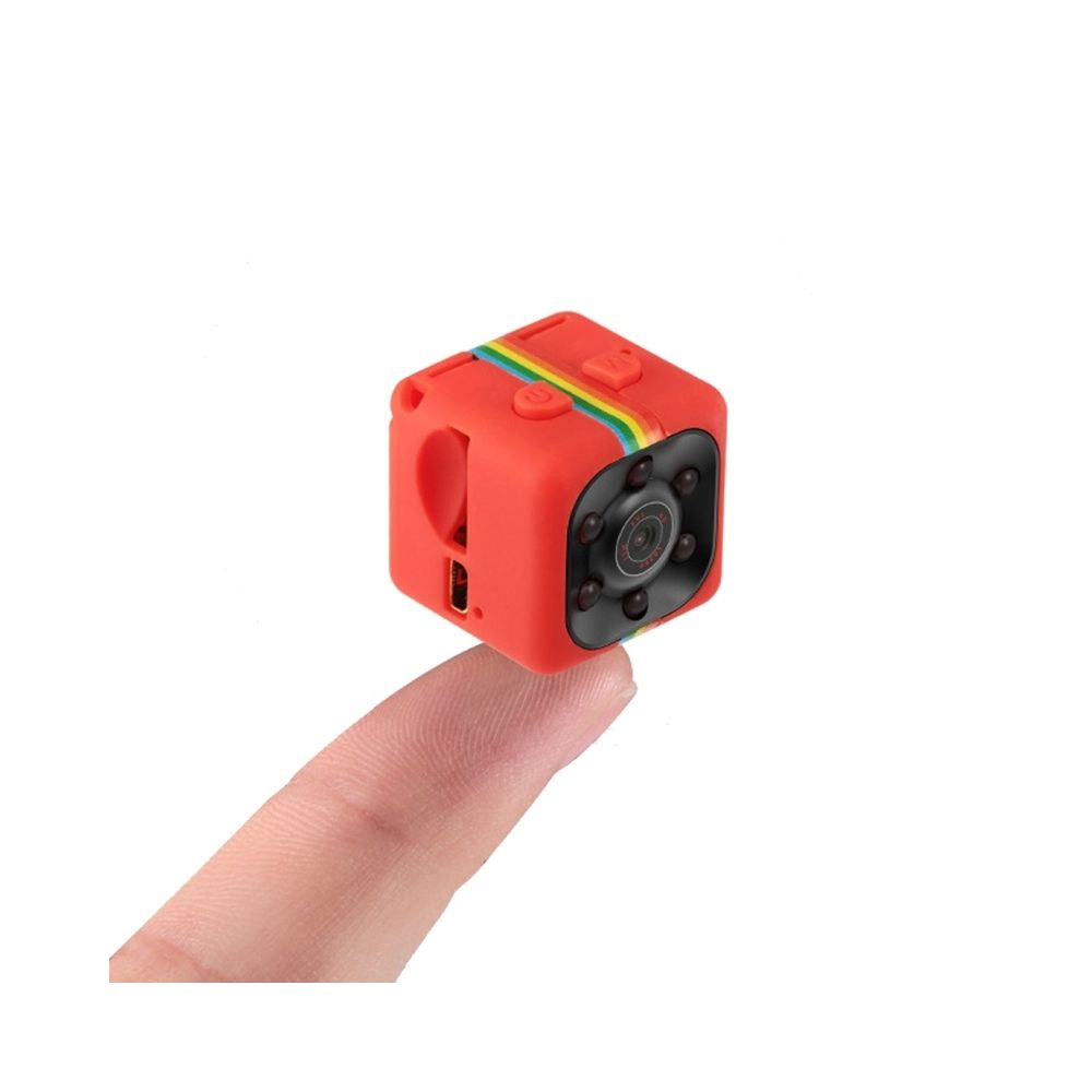 Wewoo - Mini caméra rouge Mini DV HD 1080P 2MP Sport Enregistreur avec Support, Détection de Moniteur de & IR Vision Nocturne et Carte TF - Caméras Sportives