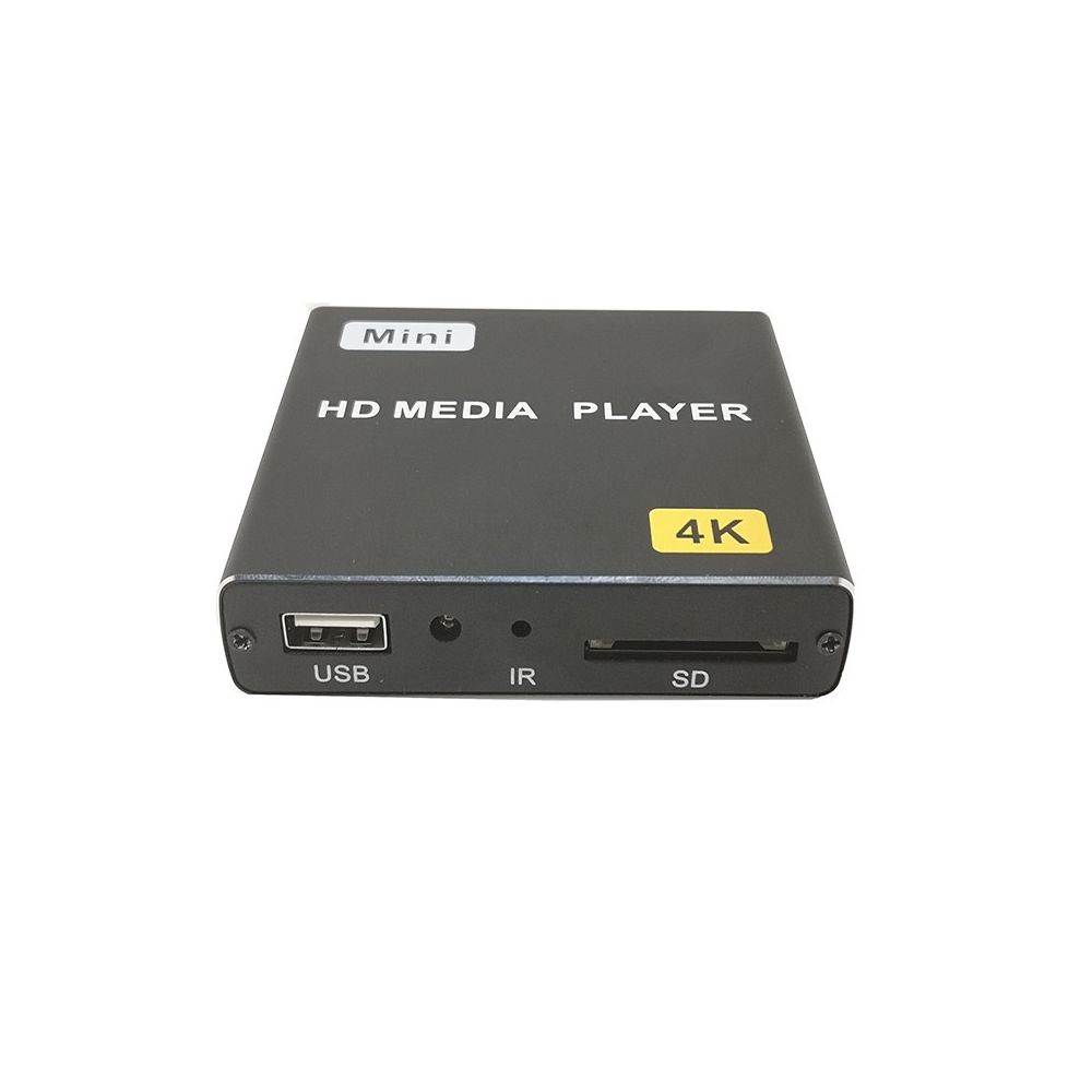 Wewoo - Passerelle multimédia JEDX 4K HD Player Single Machine AD Allumer la lecture en boucle automatique vidéo PPT écran horizontal et vertical U disque SD Play US - Passerelle Multimédia