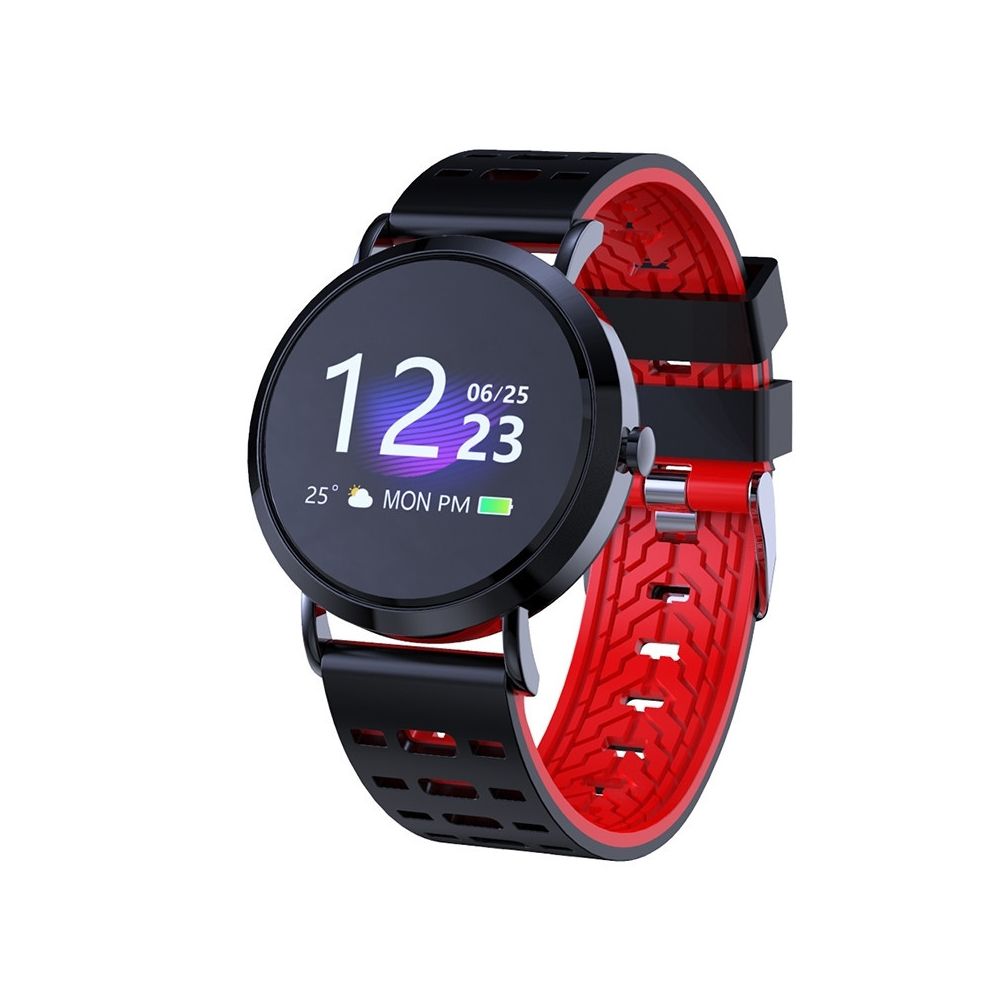 Wewoo - CV08C 1,0 pouces TN écran couleur Smart Bracelet IP67 étanche, bracelet de montre en silicone, soutien rappel d'appel / surveillance de la fréquence cardiaque / surveillance du sommeil / rappel sédentaire (noir) - Bracelet connecté
