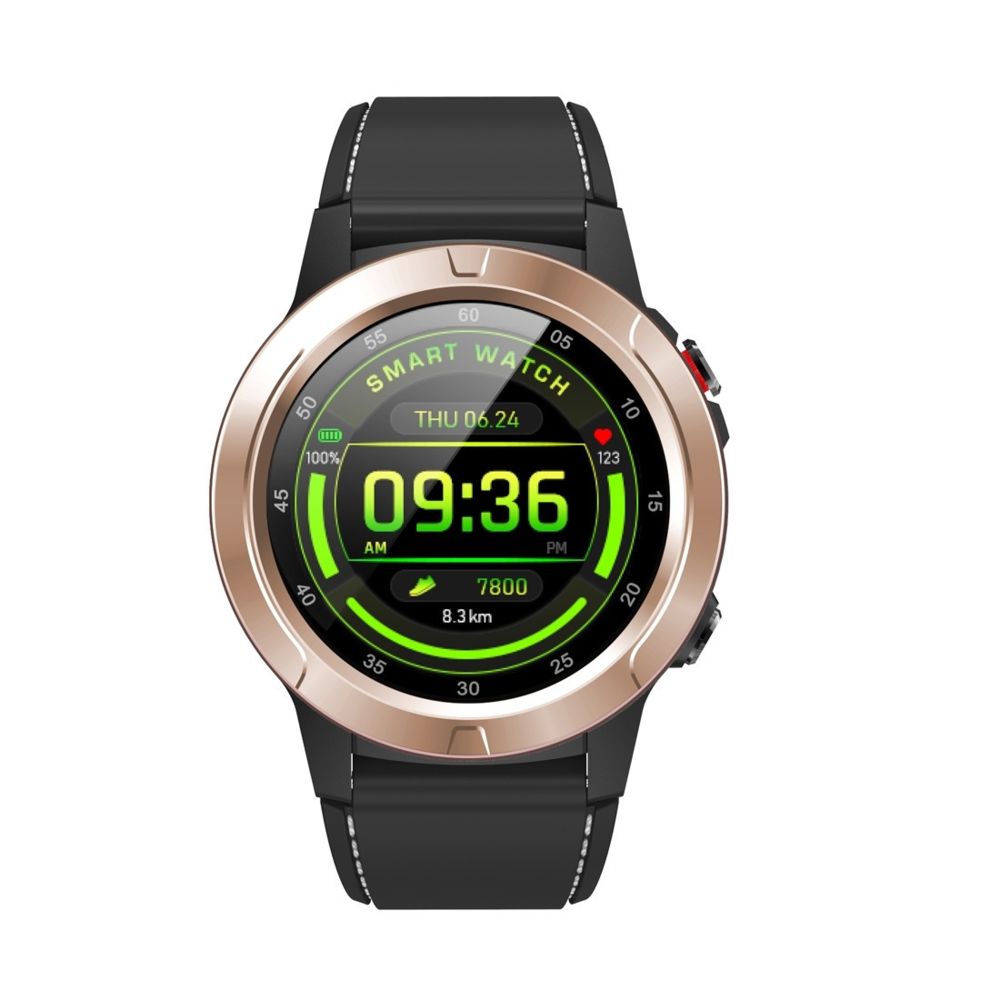 Wewoo - Montre connectée Smartwatch à écran tactile couleur IPS 1,3 pouces SMA-M4étanche IP65prise en charge GPS / Cardio / moniteur de sommeil / pression artérielle or rose - Montre connectée