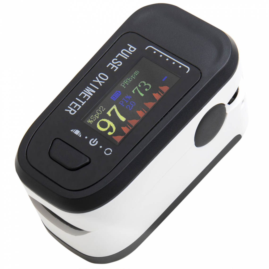 Bematik - Oxymètre du bout des doigts pour la saturation en oxygène et la mesure de la fréquence cardiaque avec écran TFT - Autre appareil de mesure