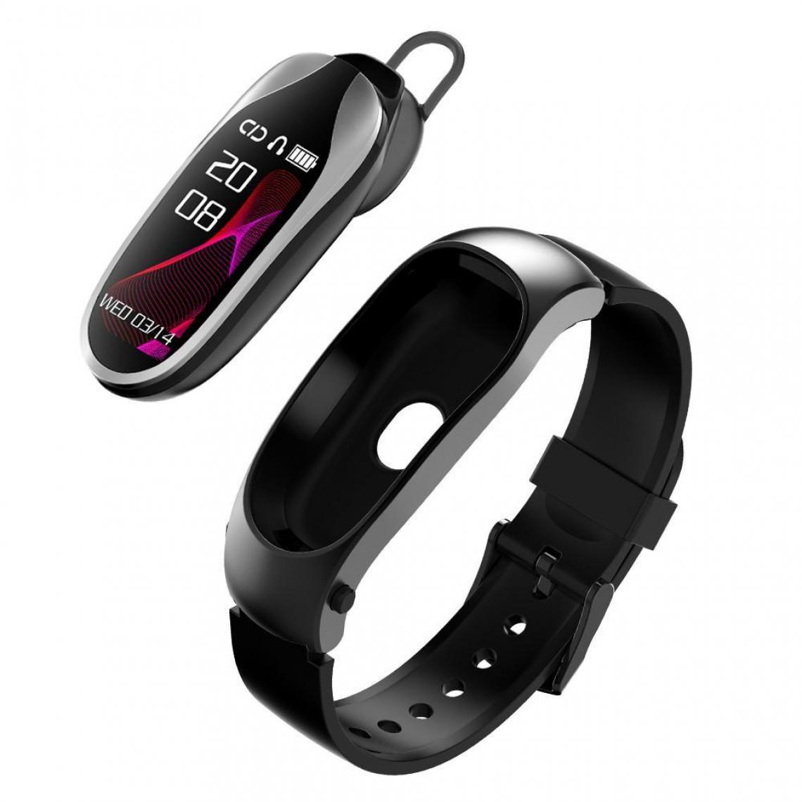 Justgreenbox - Bracelet Smart Watch Smart Watch avec activité casque - 3654657659981 - Montre connectée