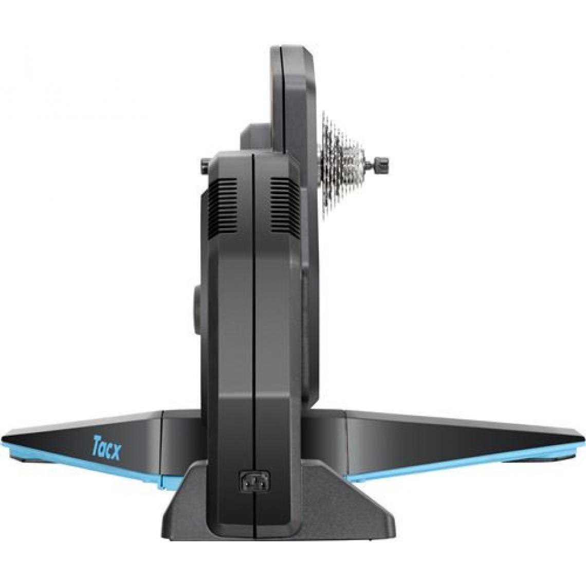 Tacx - Home trainer interactif Tacx Smart Flux 2 à montage direct avec frein électromagnétique Noir et Bleu - Accessoires Mobilité électrique