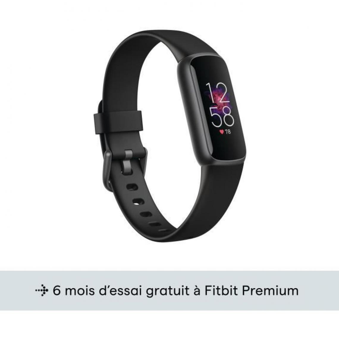 Fitbit - FITBIT - Luxe noir - Graphite - Montre connectée