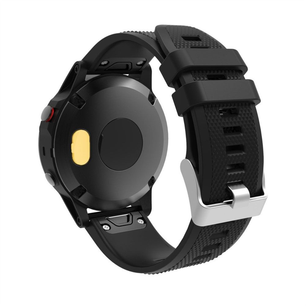 Wewoo - Protection écran Smart Watch Port de charge Gel de silice Bouchon anti-poussière Plug Plug antipoussière pour Fenix 5 / 5S / 5X Jaune - Accessoires montres connectées