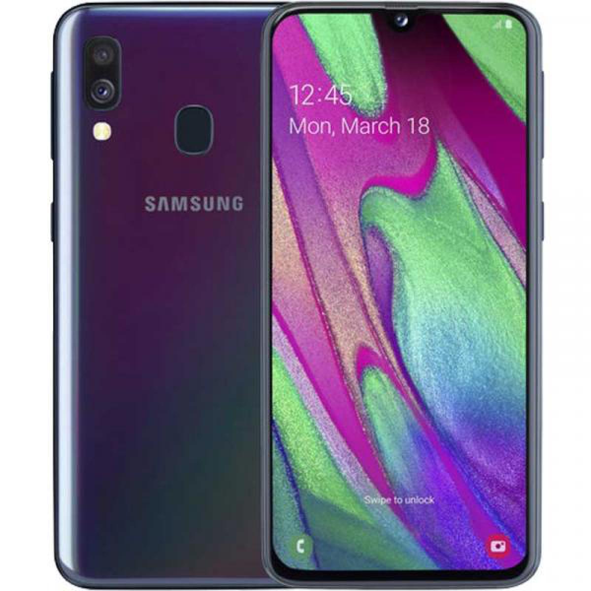 Samsung - Samsung A405 Galaxy A40 4G 64GB Dual-SIM black EU - Bracelet connecté