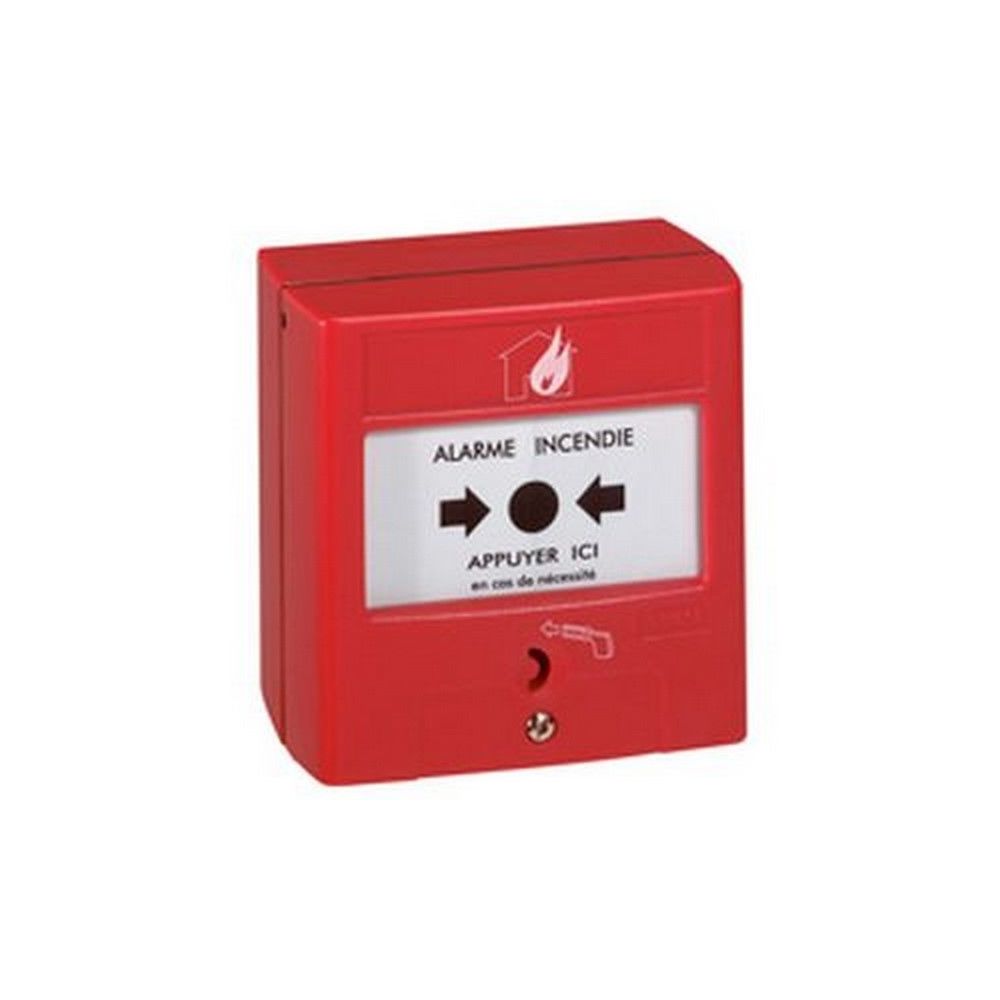 Legrand - Legrand 038012 - Déclencheur manuel équip alarme incendie - saillie - Accessoires sécurité connectée