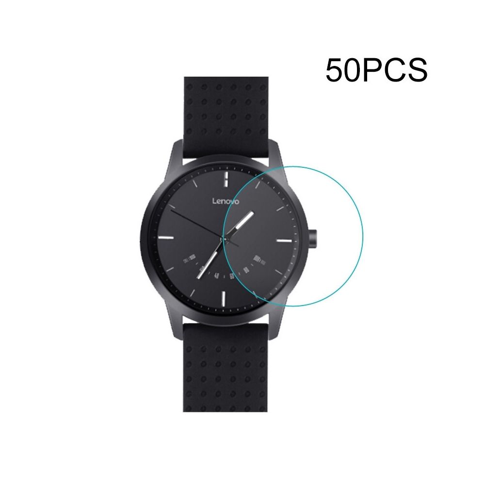 Wewoo - Protection écran 50 PCS pour Lenovo Watch 9 0.26mm 2.5D film de verre trempé - Accessoires montres connectées