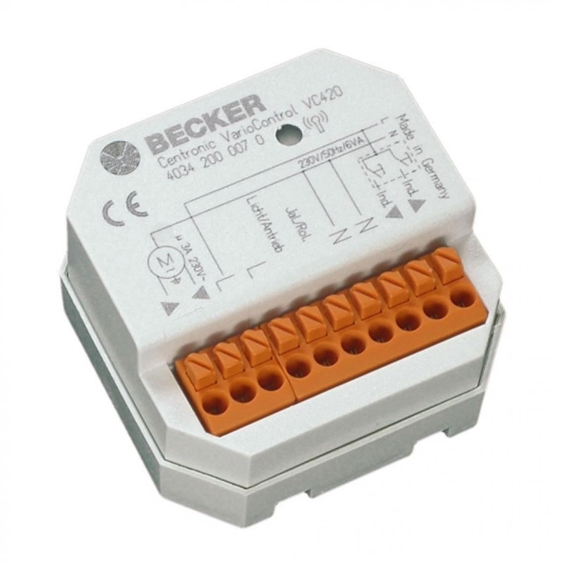 Becker - Récepteur radio BECKER VC420 - Accessoires de motorisation