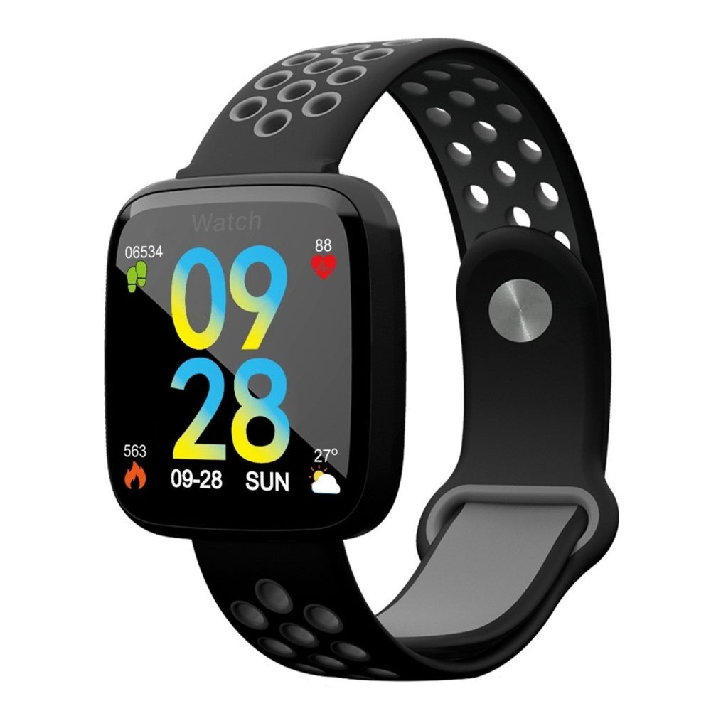 Wewoo - Bracelet connecté Smartwatch F15 de 1,3 pouces avec écran couleur TFT IPSrappel des appels de soutien / surveillance de la fréquence cardiaque / de la pression artérielle / du sommeil / Oxymètre noir - Bracelet connecté