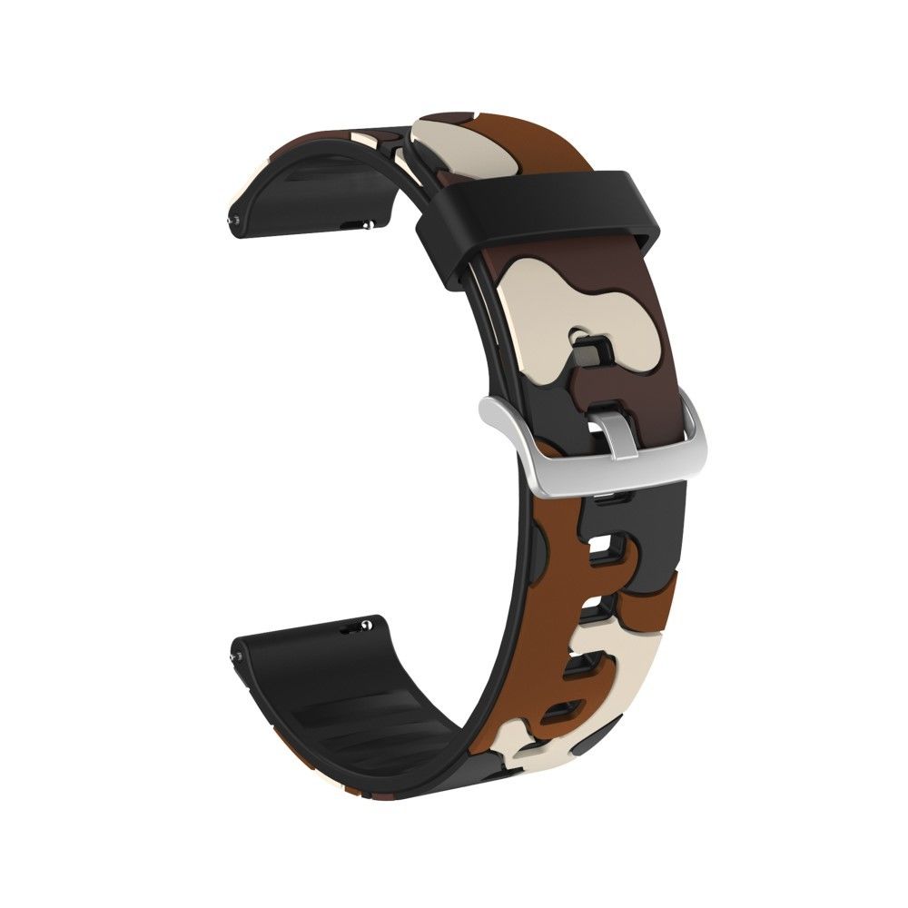 Generic - Bracelet en silicone Motif de camouflage 22 mm flexible style D pour votre Huawei Watch GT/Watch GT 2e/GT 2 - Accessoires bracelet connecté