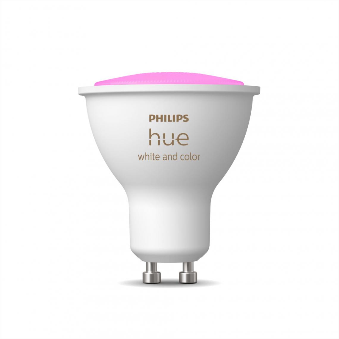 Philips Hue - Lumière connectée Philips HWCA 6.5W GU10 x1 - Accessoires sécurité connectée