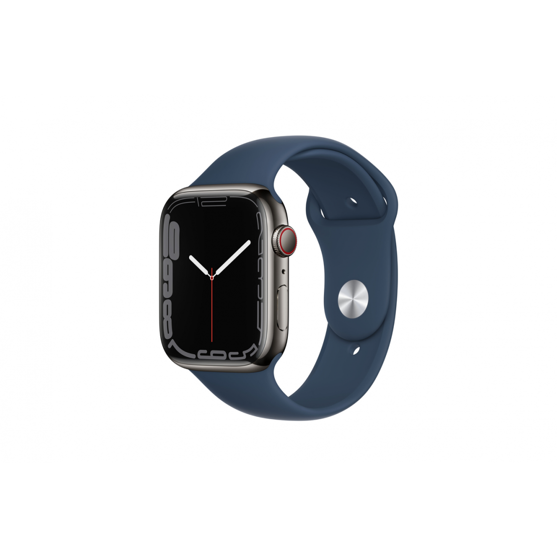 Apple - Montre connectée APPLE WATCH S7 ACIER 45 GRAPHITE SPORT - Apple Watch