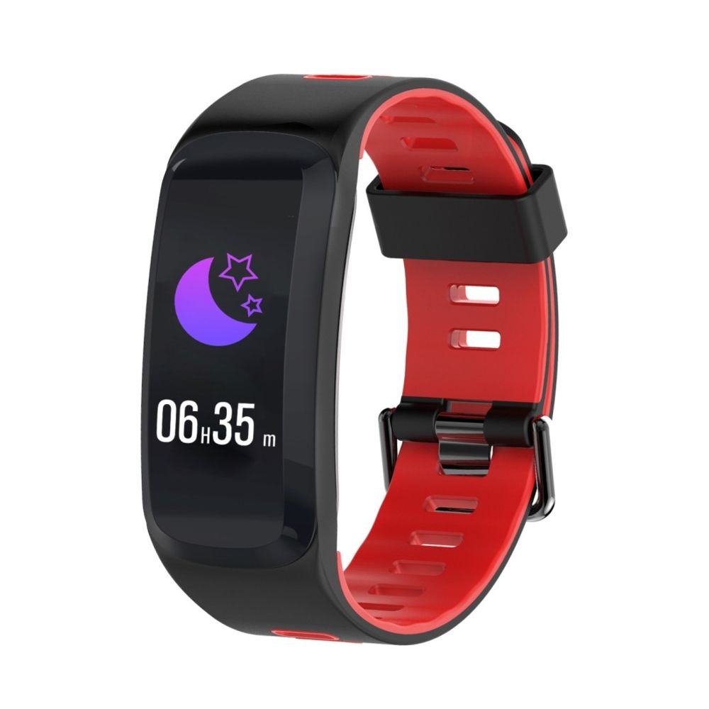 Wewoo - Bracelet connecté F4 0,95 pouces Écran couleur IPS Smartwatch IP68 Étancherappel d'appel de soutien / surveillance de la fréquence cardiaque / de la pression artérielle / du sommeil / de l'oxygène dans le s - Bracelet connecté