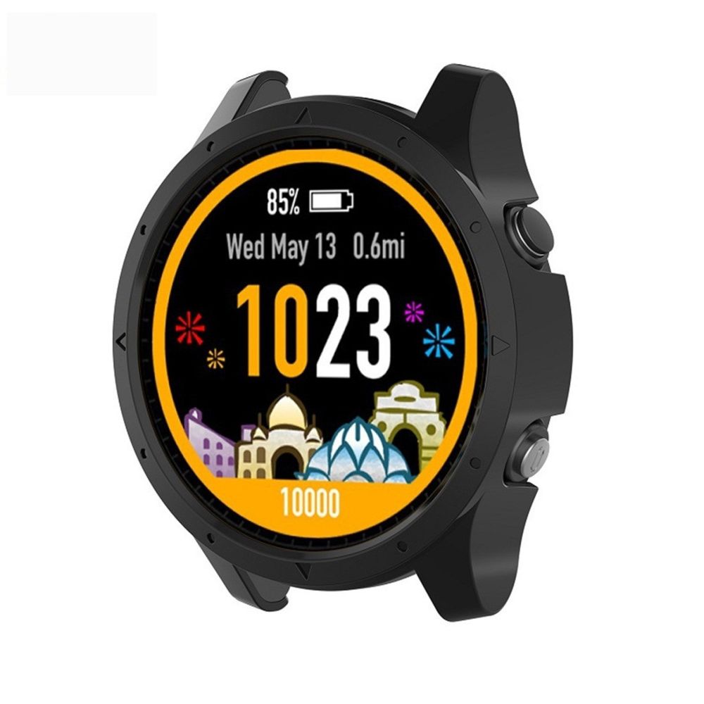 Wewoo - Boîtier de montre Etui de protection Smart Watch PC pour Garmin Forerunner 935 Noir - Accessoires montres connectées