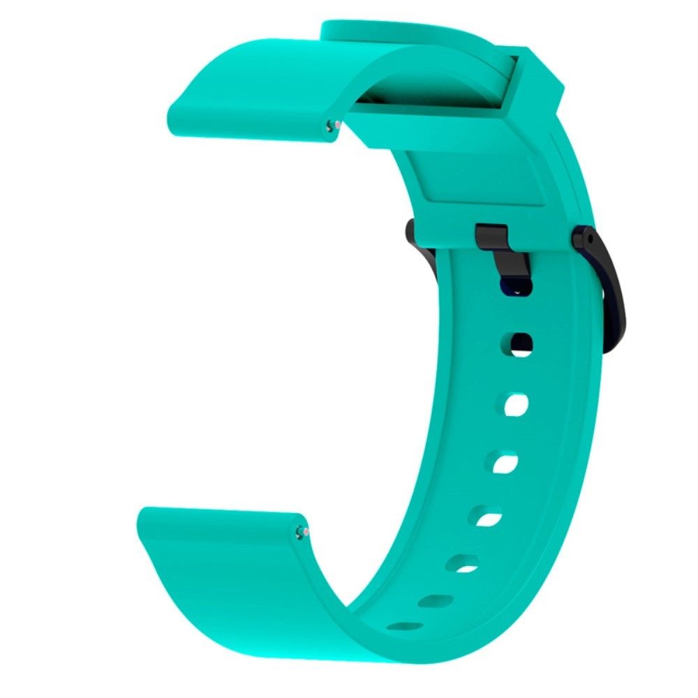 marque generique - Bracelet en silicone 20mm souple vert pour votre Xiaomi Amazfit Bip - Accessoires bracelet connecté