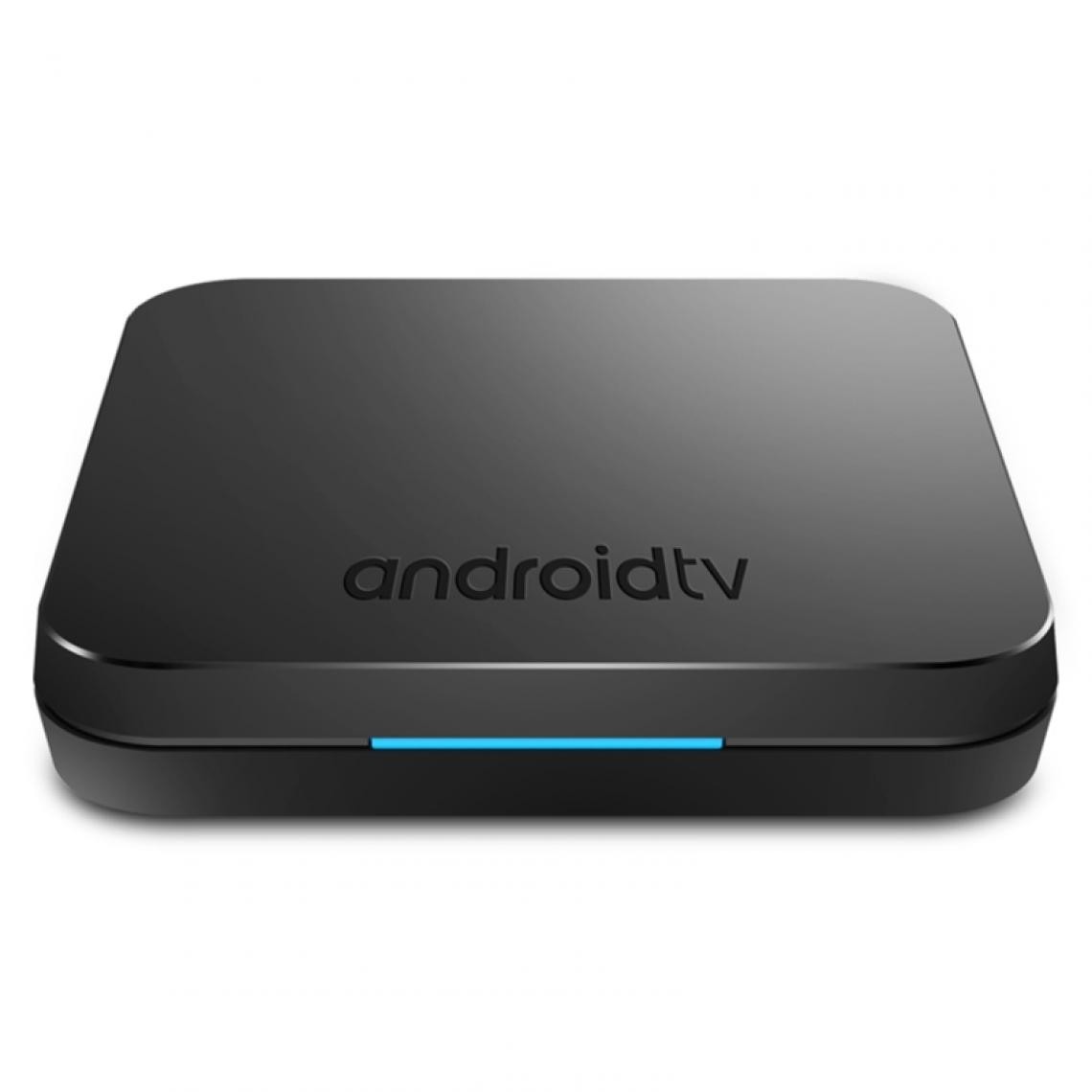 Wewoo - Android TV Box Lecteur multimédia ultra HD KM9 4K Smart TV avec télécommande, 8.1 heures, ARM Cortex-A53 Quad Core Amlogic S905X2, 4 Go + 32 Go, Carte de support TF, RJ45, WiFi double bande, Bluetooth (Noir) - Passerelle Multimédia