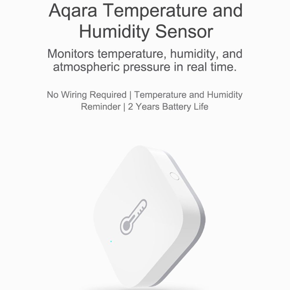 Generic - Aqara Température Capteur d'humidité Smart Home Dispositif travail de pression d'air - Accessoires de motorisation
