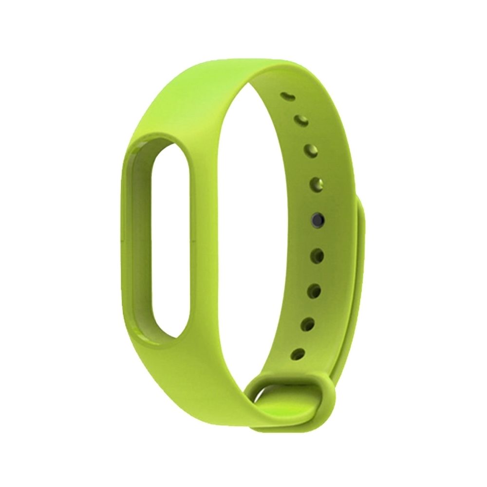 Wewoo - Bracelet vert pour Xiaomi Mi Bande 2 CA0600B de bracelets de remplacement coloré, hôte non inclus clair - Bracelet connecté