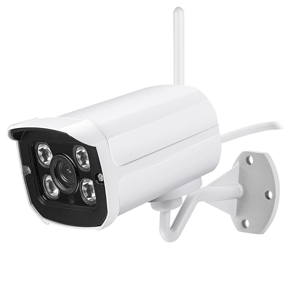 Generic - HD 720P Caméra IP P2P ONVIF extérieure sécurité étanche 4IR vision nocturne UE blanc - Caméra de surveillance connectée