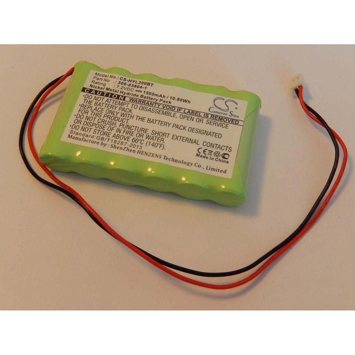 Vhbw - vhbw Batterie compatible avec ADT Pulse TS Keypad système d'alarme (1500mAh, 7,2V, NiMH) - Caméras Sportives