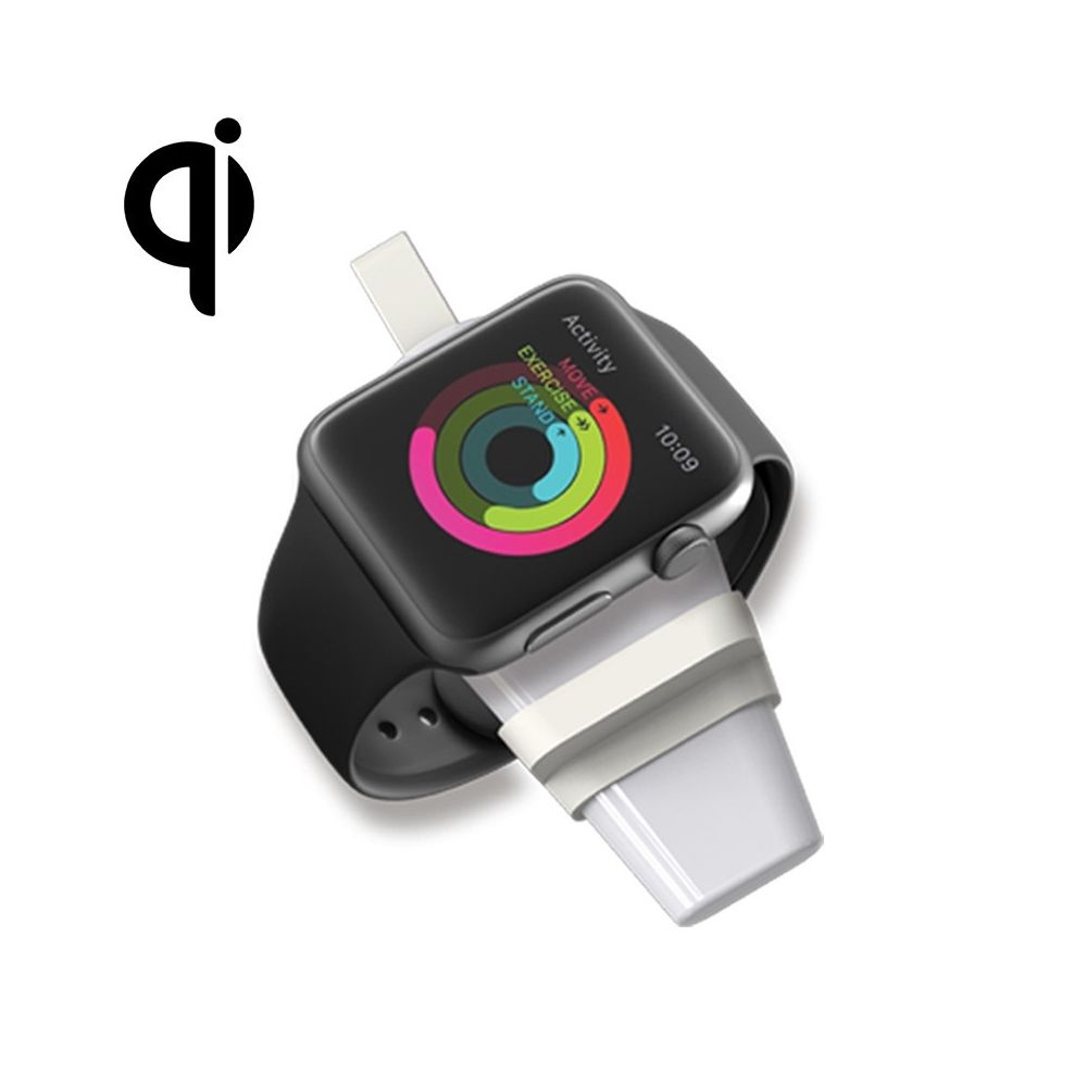 Wewoo - Chargeur sans fil USB universel B2 standard avec USB magnétique pour Apple Watch séries 4 & 3 & 2 & 1 - Accessoires Apple Watch