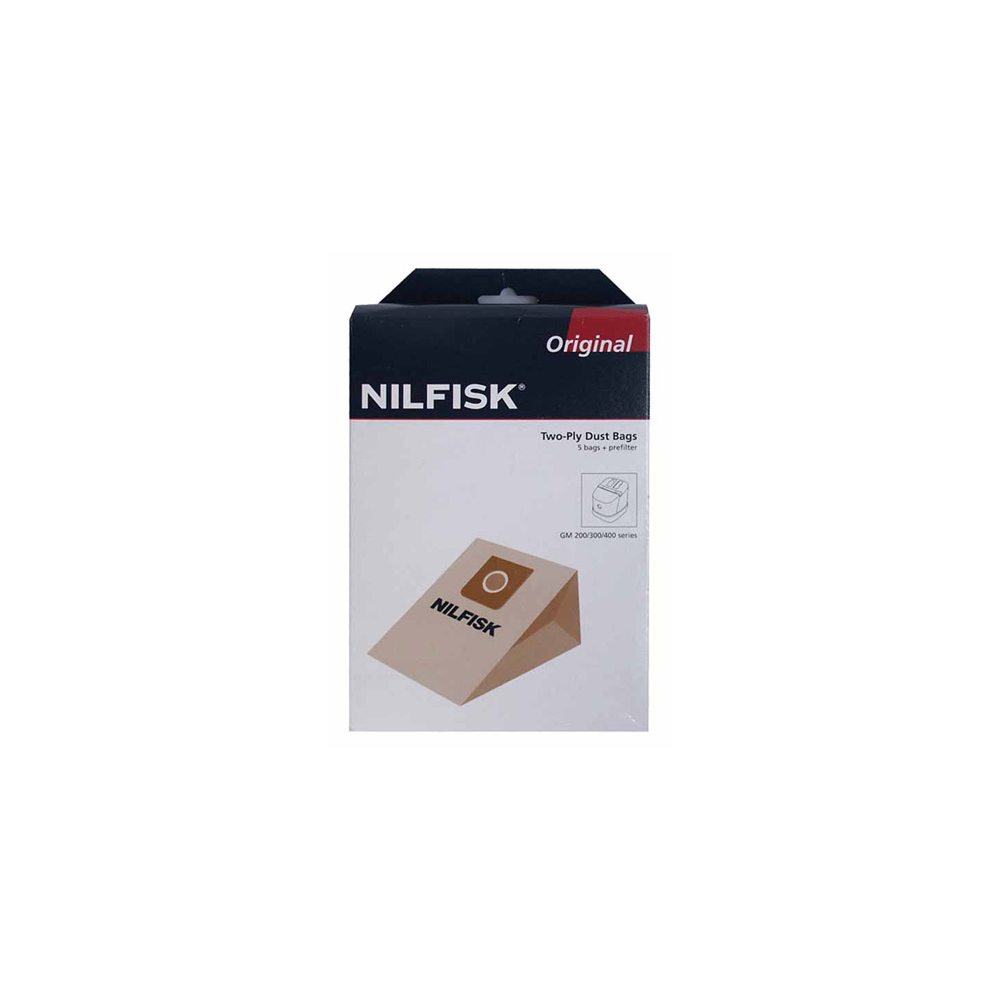 Nilfisk Advance - SACHET DE SACS + PRE-FILTRE GM 200/GM300 POUR PETIT ELECTROMENAGER NILFISK ADVANCE - 81846000 - Accessoire entretien des sols