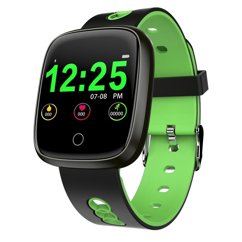 Wewoo - DK03 1,0 pouces écran couleur TFT Bracelet intelligent IP67 étanche, soutien rappel d'appel / surveillance de la fréquence cardiaque / surveillance du sommeil / mode multisports (vert) - Bracelet connecté