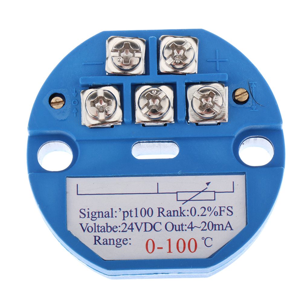 marque generique - Capteur de température module émetteur 24VDC 4-20MA PT100 SBW 0-100 degrés - Détecteur connecté