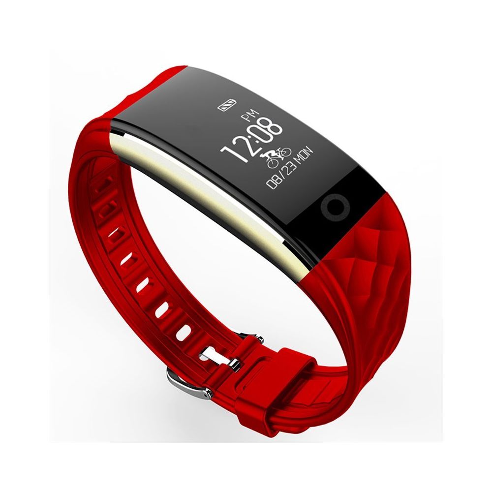 Ilepo - Montre Bracelet Intelligente Etanche pour Sports et Loisirs GX-BW201 (Rouge) - Montre connectée
