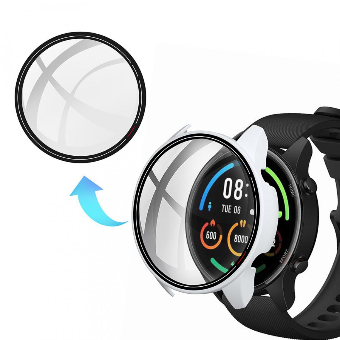 Other - Coque en TPU blanc pour votre Xiaomi Mi Watch Color - Accessoires bracelet connecté