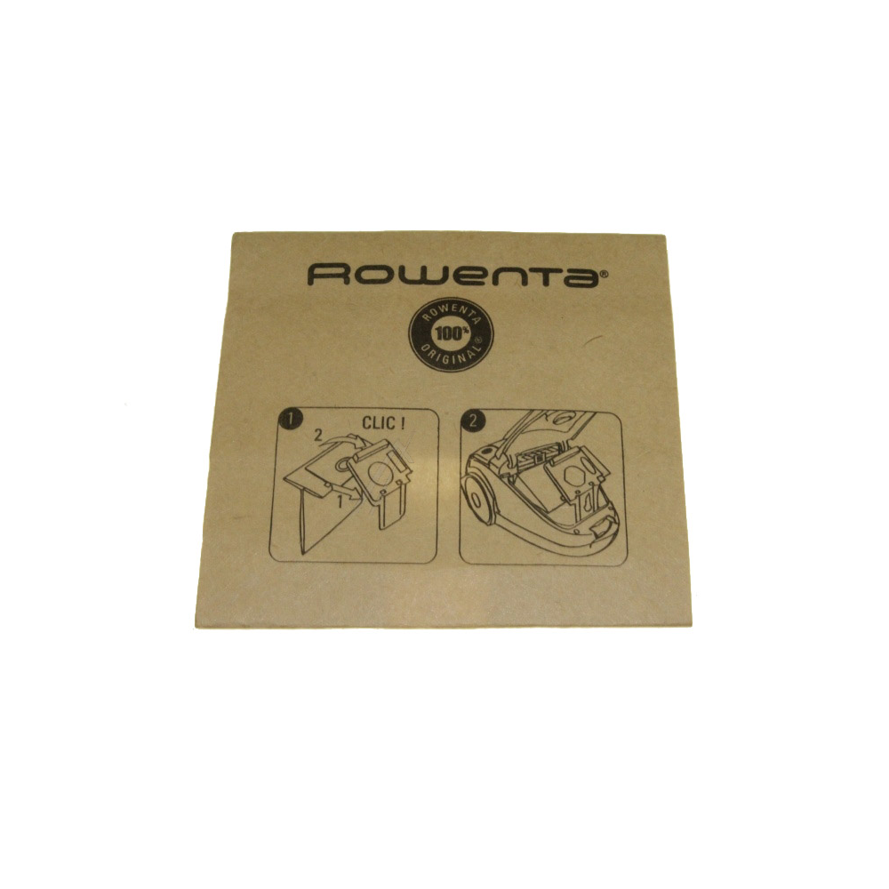 Rowenta - SAC PAPIER X1 POUR PETIT ELECTROMENAGER ROWENTA - RS-RT9976 - Accessoire entretien des sols