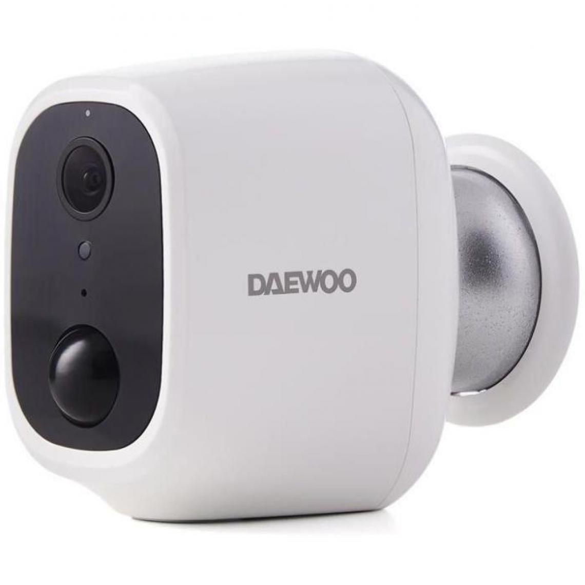 Daewoo - DAEWOO Caméra autonome W501 avec panneau solaire - Caméra de surveillance connectée