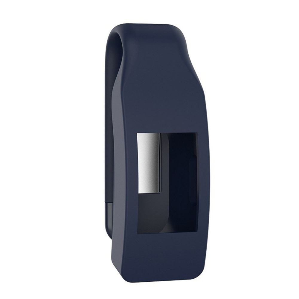 Wewoo - Protection écran Étui de en silicone pour bouton Clip Smart Watch Fitbit Inspire / HR / Ace 2 Bleu - Accessoires montres connectées