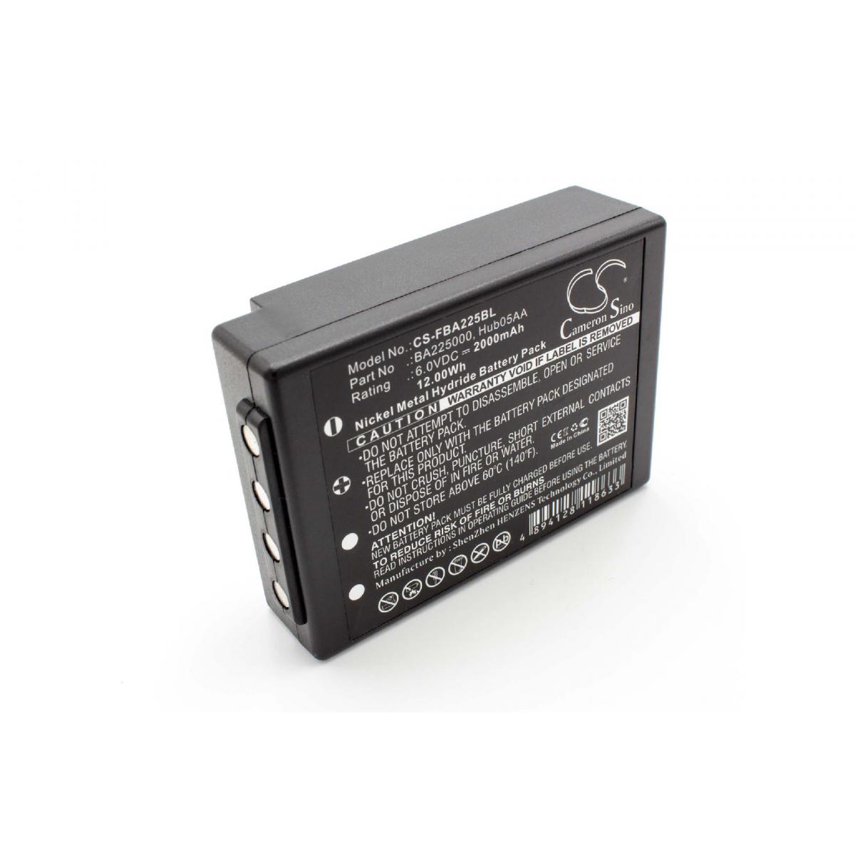 Vhbw - vhbw Batterie remplace HBC Hub05AA, PM237745002 pour télécommande industrielle (2000mAh, 6V, NiMH) - Autre appareil de mesure