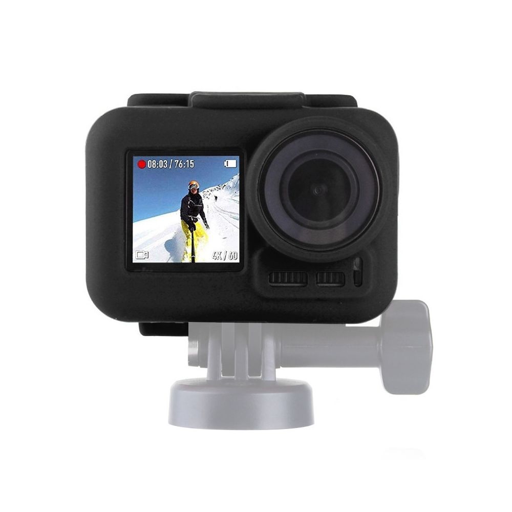 Wewoo - Etui en silicone pour Action Osmo avec cadre Noir - Caméras Sportives