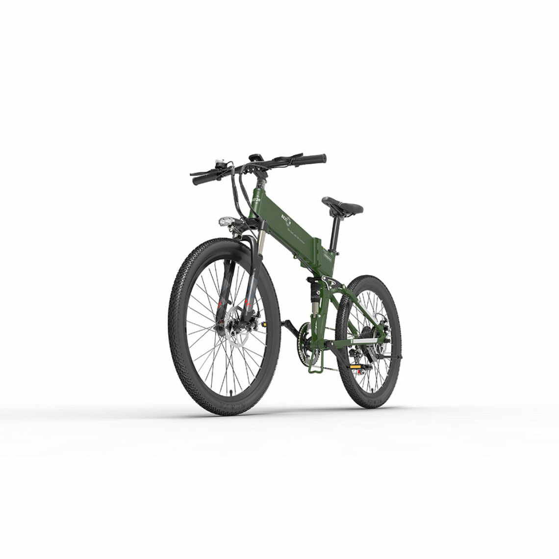 Bezior - Vélo électrique pliant Bezior X500 PRO, 30km / h, 500W, moteur 10.4AH Armée verte - Vélo électrique