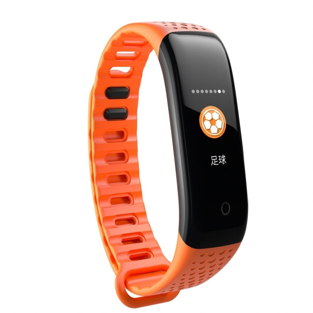Wewoo - Bracelet connecté Z6 0,96 pouces écran couleur TFT Smartwatch IPX7 étancherappel d'appel de soutien / surveillance de la fréquence cardiaque / de la pression artérielle / du sommeil / rappel de la sédentarité orange - Bracelet connecté