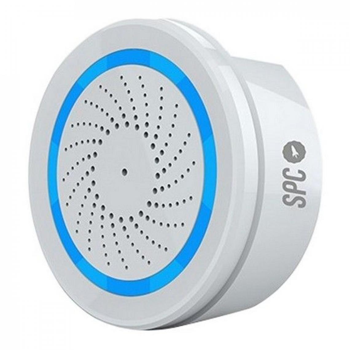 Spc - Sirène Sans Fil SPC Sonus 6314B WIFI 2.4 GHz USB Blanc - Alarme connectée
