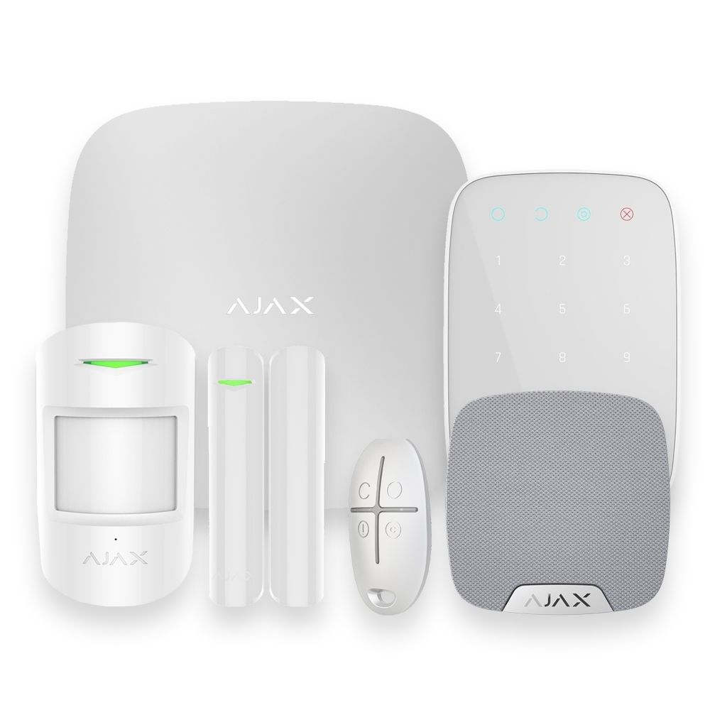 Ajax Systems - AJ-HUBKIT-W-KS - Alarme connectée
