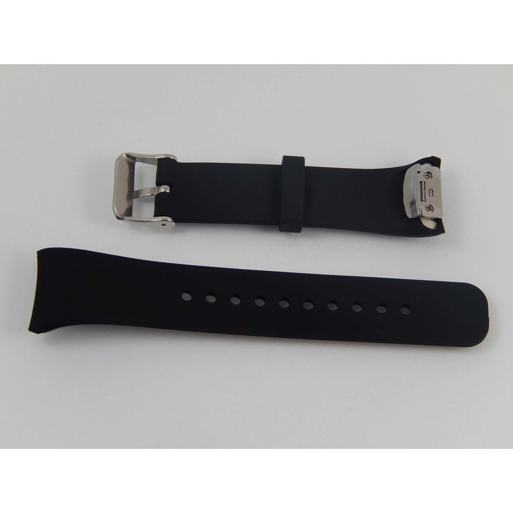 Vhbw - vhbw silicone bracelet noir pour smartwatch traqueurs de fitness Samsung Gear Fit 2 SM-R360 - Accessoires montres connectées