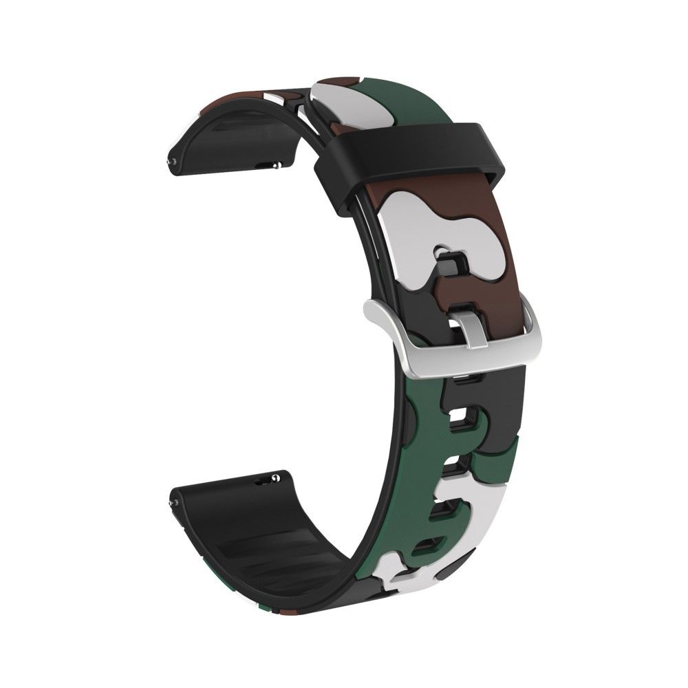 Generic - Bracelet en silicone Peau de camouflage 20 mm flexible camouflage pour votre Huami Amazfit Watch Youth Version/GT2 42mm - Accessoires bracelet connecté