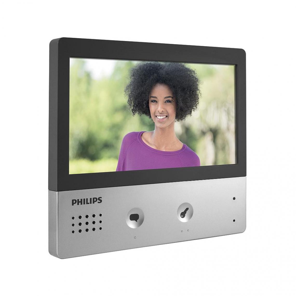 Avidsen - Philips - Ecran de 7 pouces (ou env. 18cm) pour interphones vidéo - WelcomeHive Pro Monitor - Sonnette et visiophone connecté