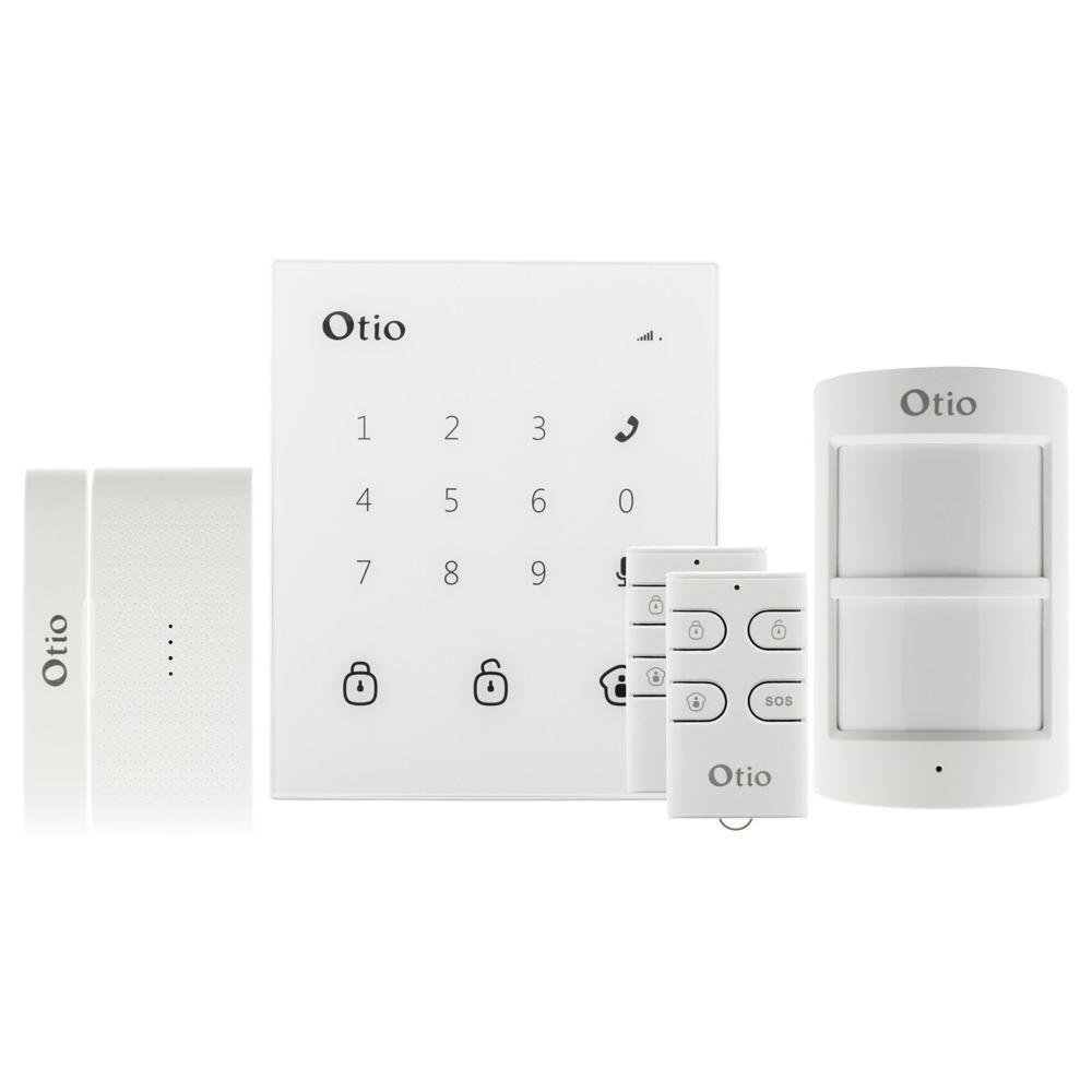Otio - Kit alarme maison sans fil connectée - Otio - Alarme connectée