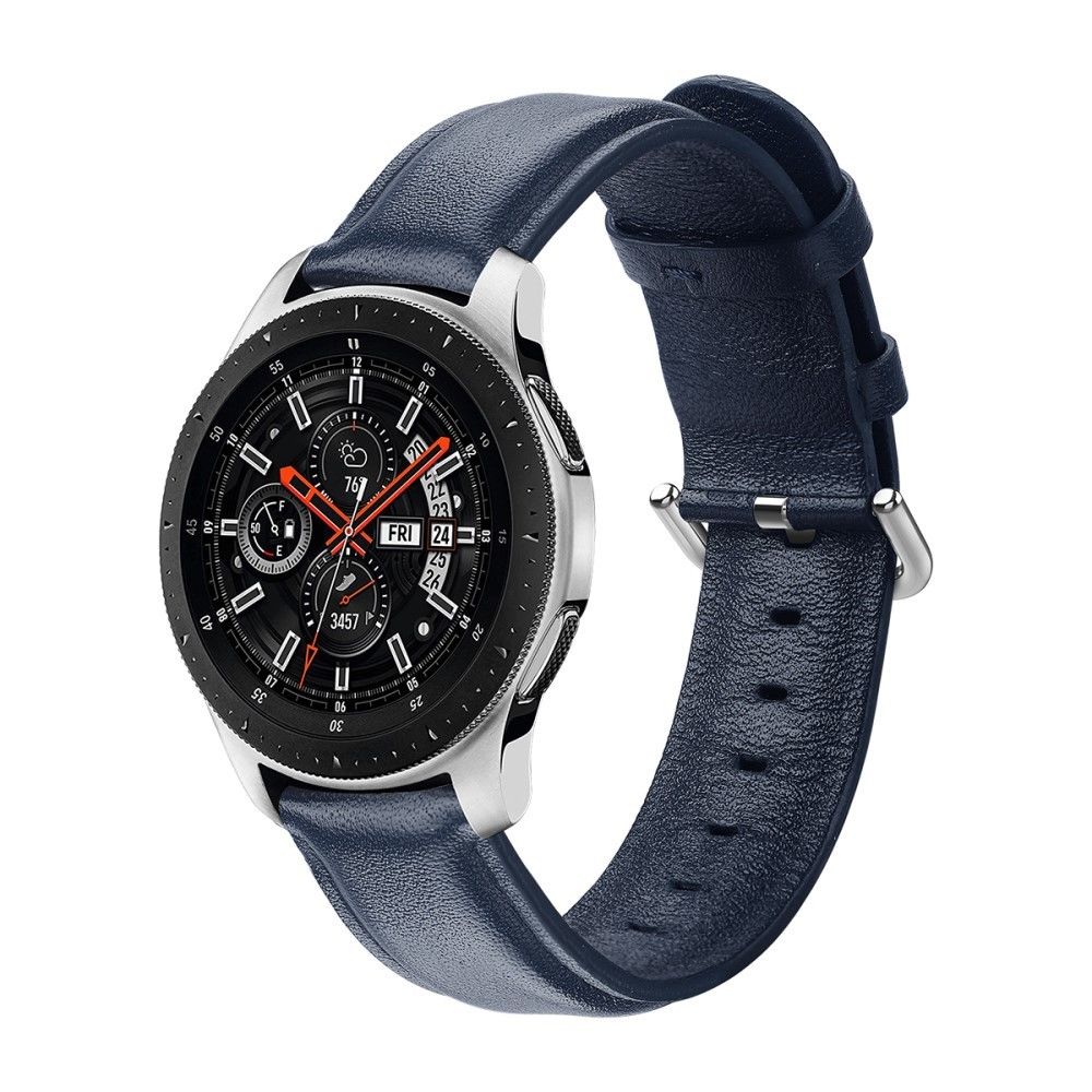 Generic - Bracelet en PU bleu foncé pour votre Huawei Watch GT 2e/GT 22mm - Accessoires bracelet connecté