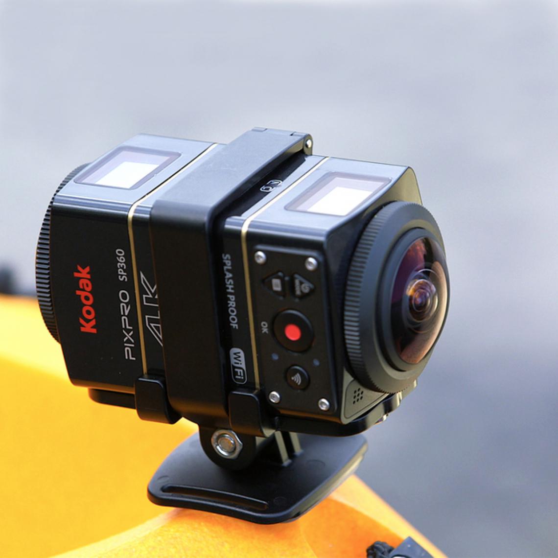 Kodak - KODAK Pixpro - Caméra Numérique - SP360 4K-Noir-Pack Dual Pro - Caméras Sportives