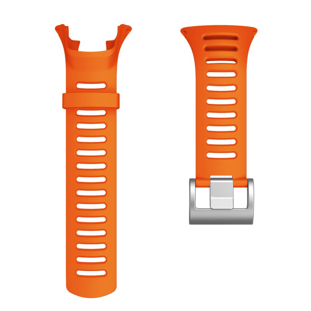Generic - Remplacement du bracelet de la montre en TPE pour pour accessoires de montre SUUNTO AMBIT3 Orange - Bracelet connecté